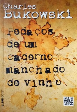 Pedaços De Um Caderno Manchado De Vinho