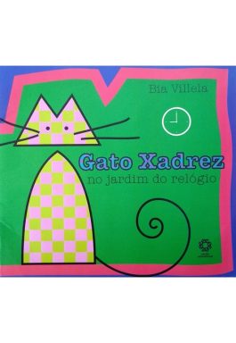 Gato Xadrez No jardim Do Relógio (Série Fã Do Gato)