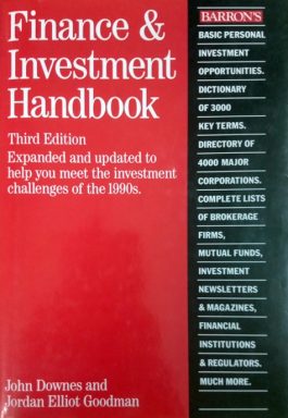 Finance & Investment Handbook (Third Edition)