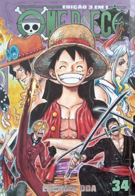 One Piece (Edição 3 Em 1 – Volume 34)