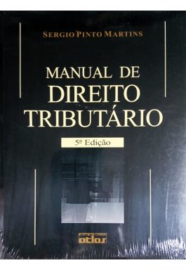 Manual De Direito Tributário – 5ª Edição